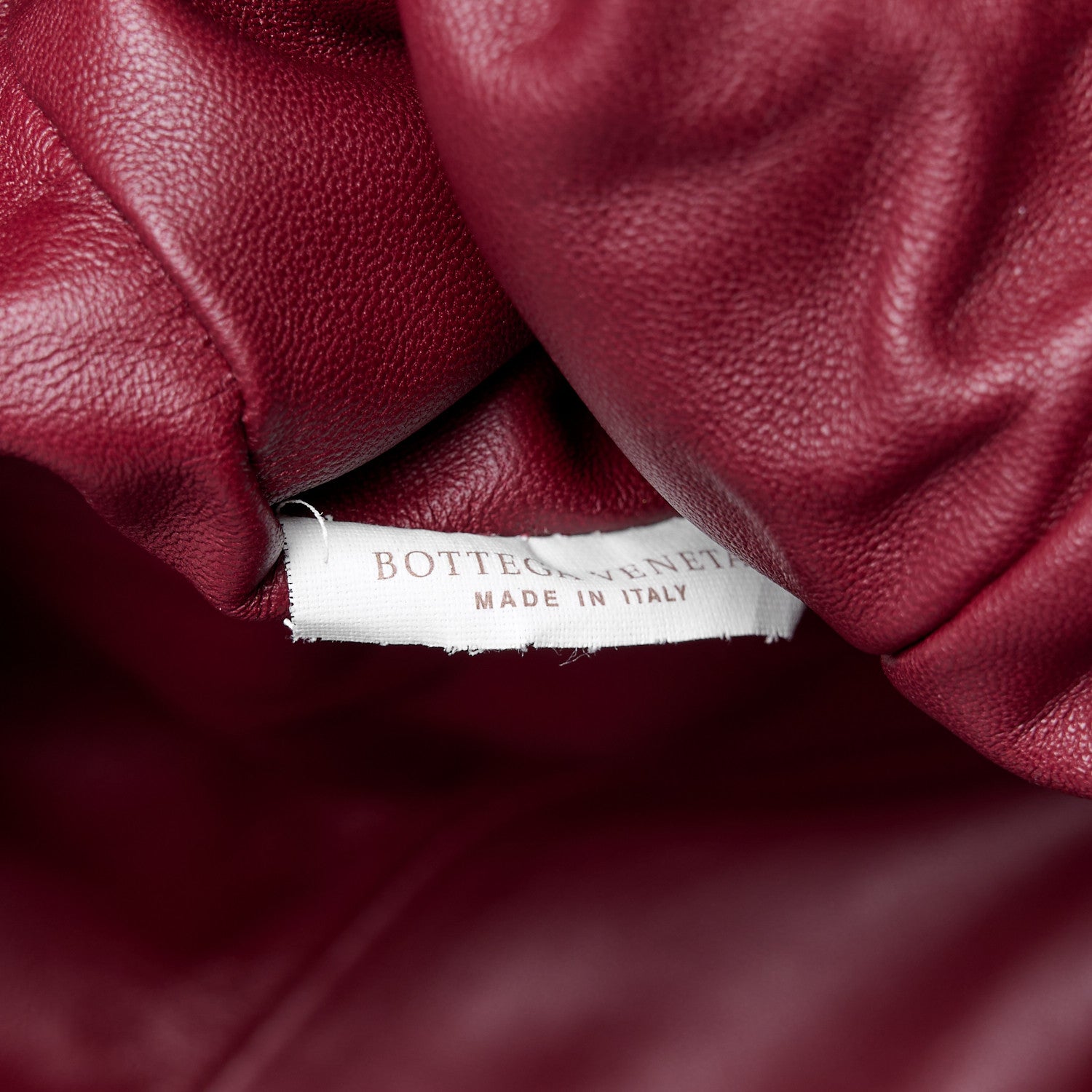 Bottega Veneta Nappa Maxi Intrecciato The Pouch Oversized Clutch Bordeaux 7 of 10