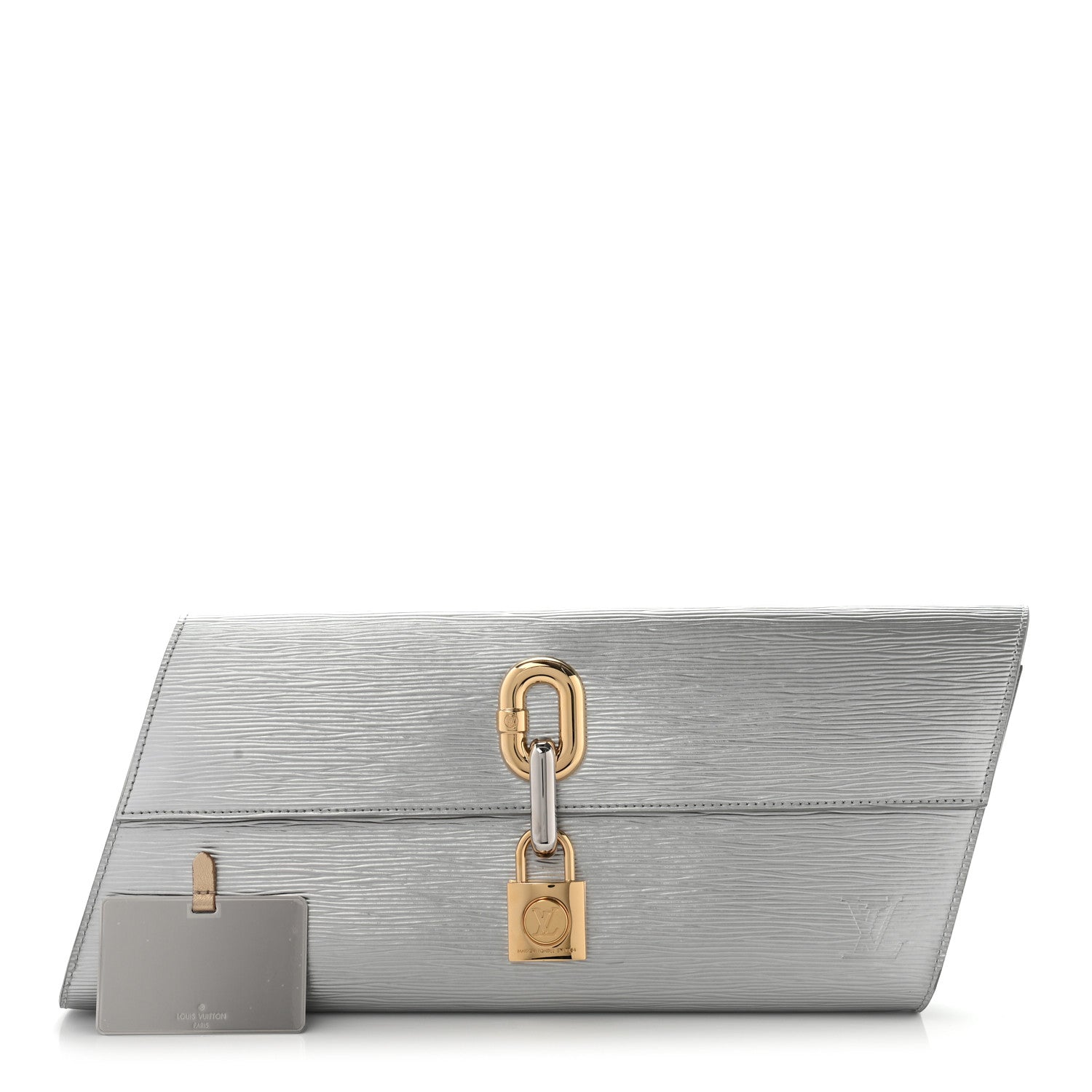 Louis Vuitton Epi Blade Clutch Silver 1 of 10