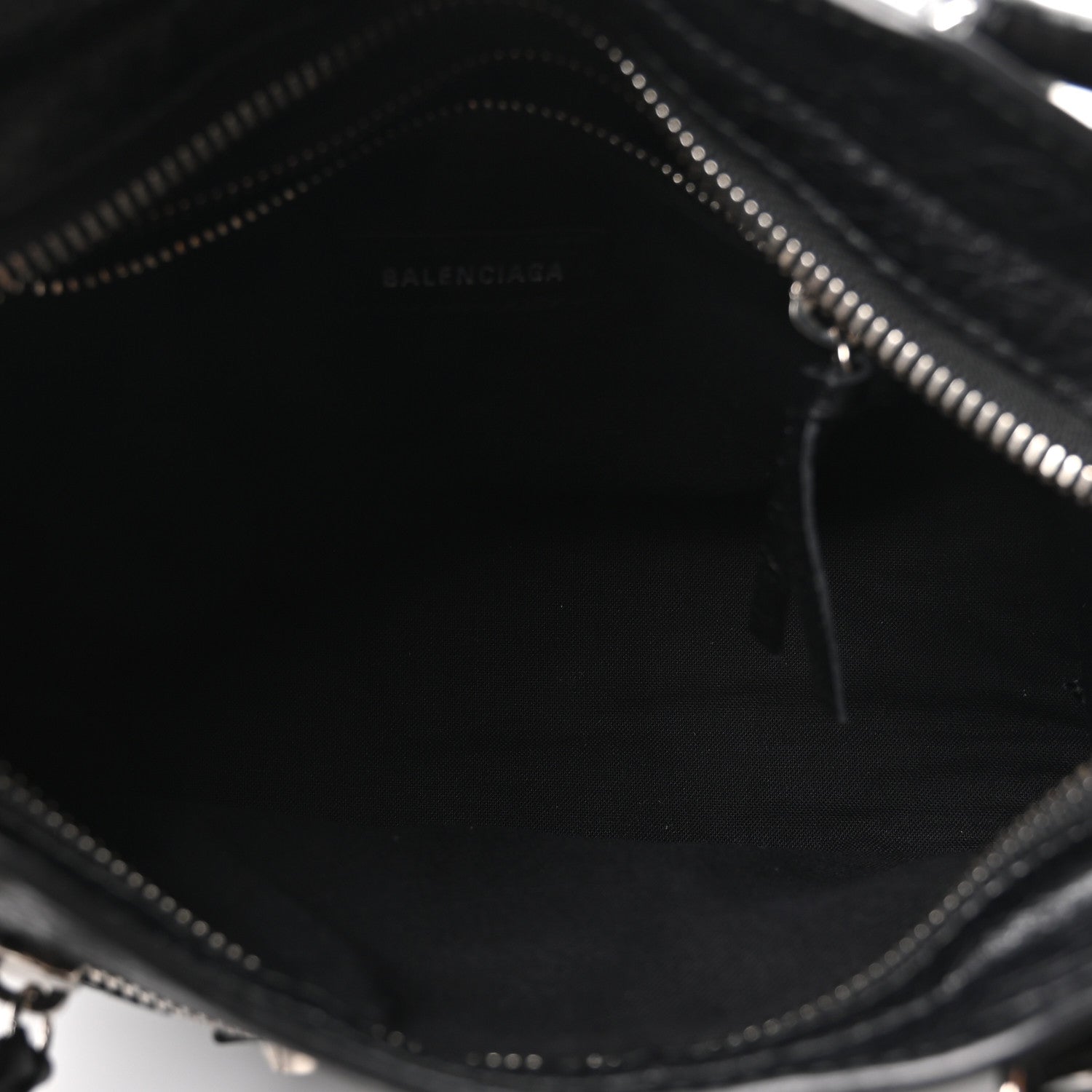 Balenciaga Agneau Classic Silver Hardware Mini City Black 5 of 10