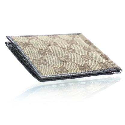 Gucci Mens Monogram Bi-Fold Wallet Ebony 3 of 8