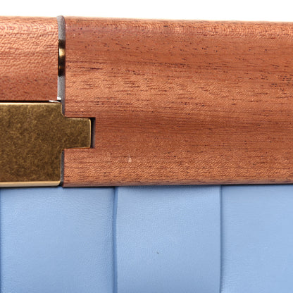 Bottega Veneta Nappa Intrecciato The Snap Clutch Ice Blue 13 of 15
