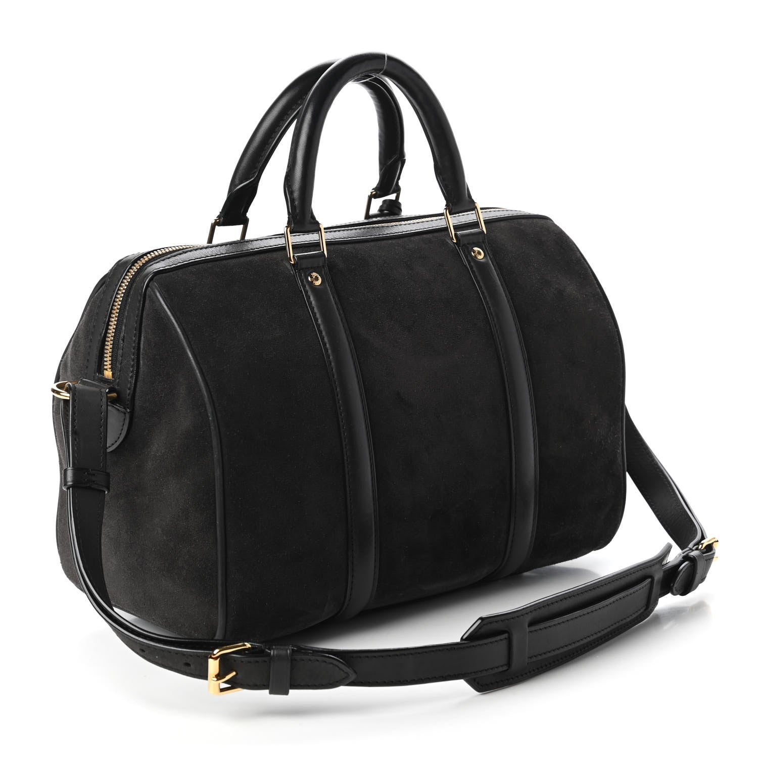 Louis Vuitton Suede Calfskin SC Bag PM Asphalt 3 of 9