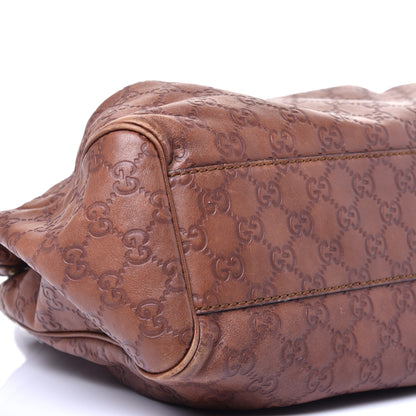 Gucci Guccissima Medium Sukey Tote Brown 8 of 10