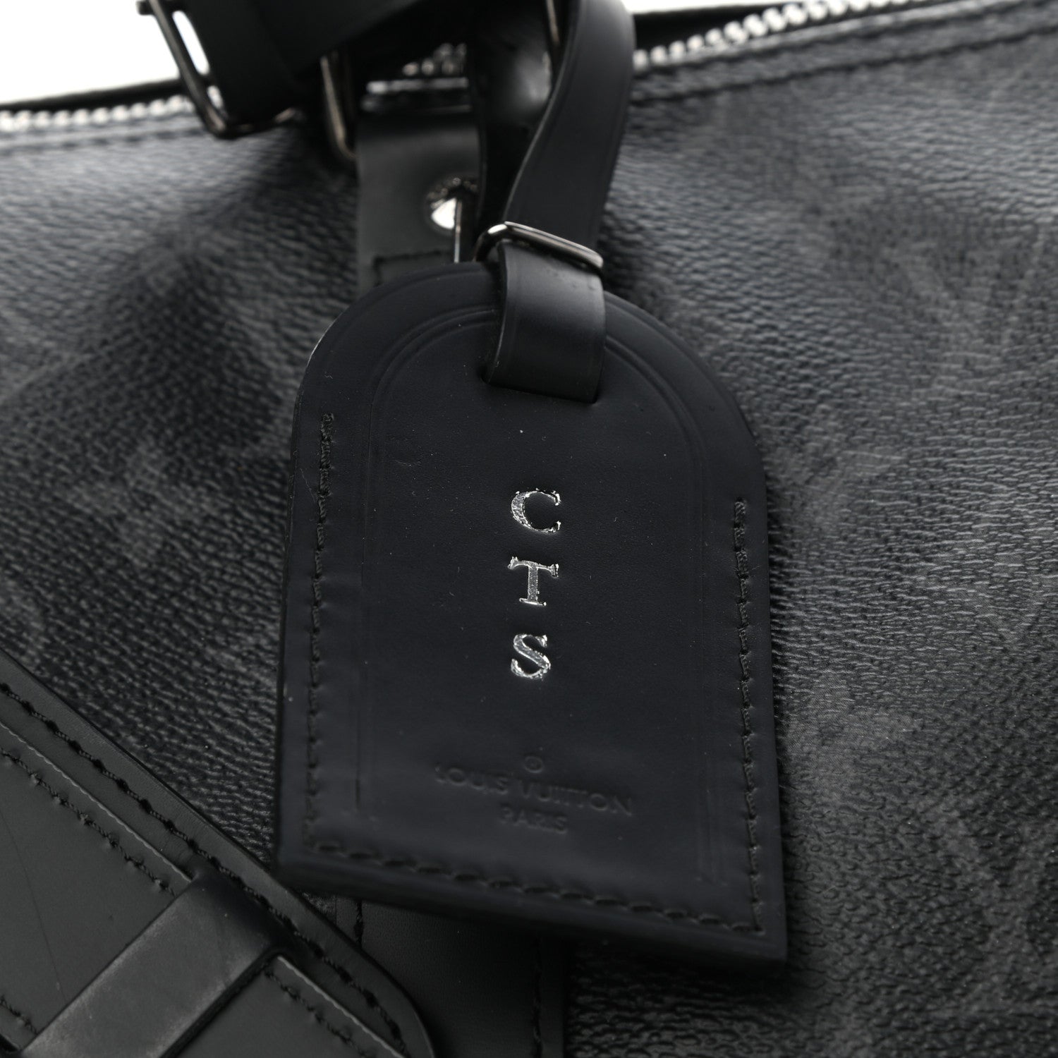 Louis Vuitton Monogram Eclipse Keepall Bandouliere 45 9 of 10