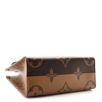 Louis Vuitton Reverse Monogram Giant Onthego MM 4 of 9