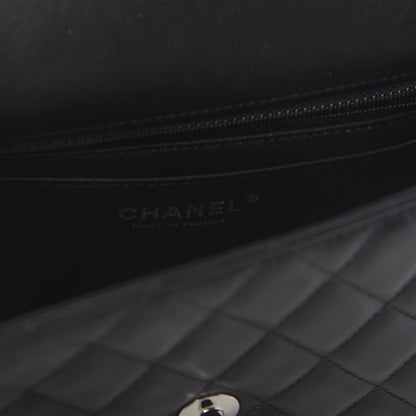 Chanel Lambskin Quilted Mini Rectangular Flap Black 8 of 10