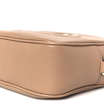 Gucci Pebbled Calfskin Small Soho Disco Bag Camelia 11 of 11
