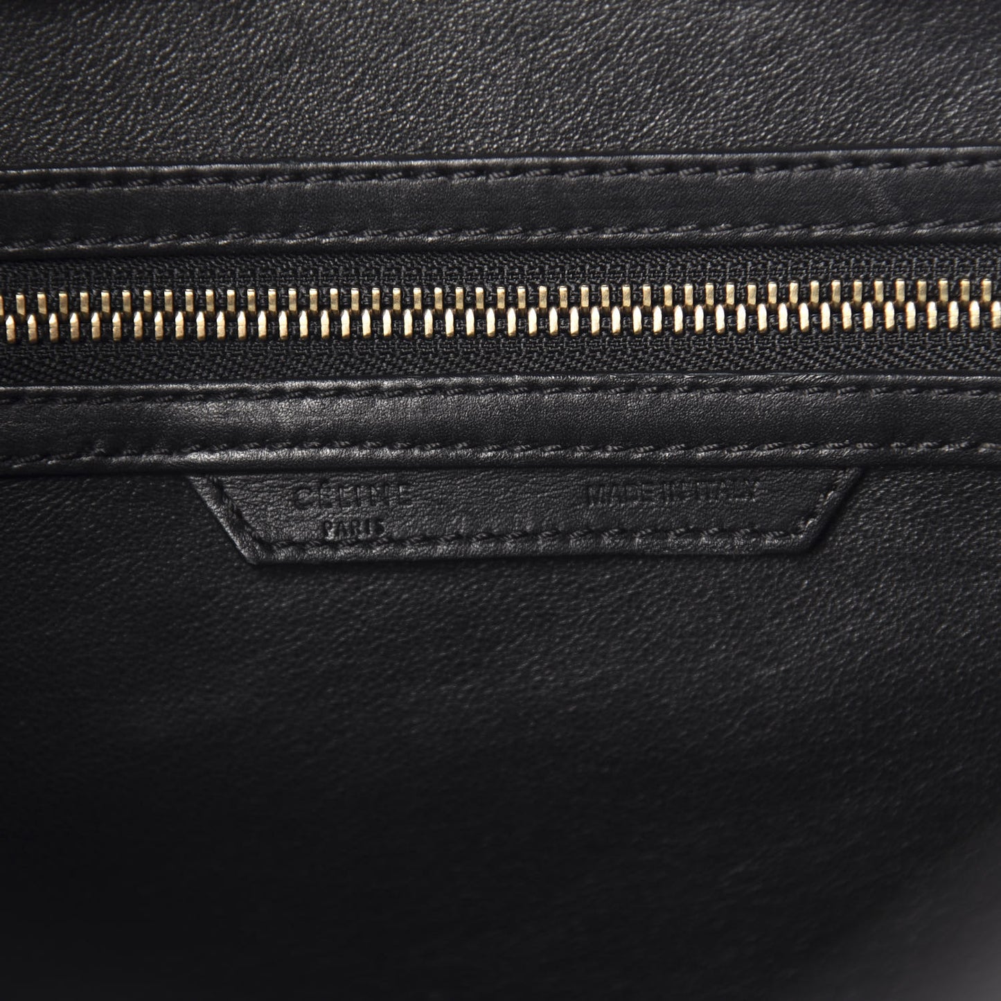 Smooth Calfskin Mini Luggage Black