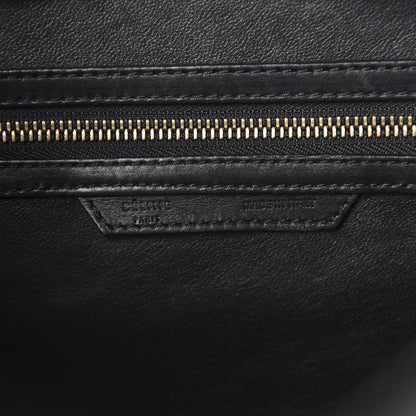 Celine Smooth Calfskin Mini Luggage Black 8 of 9