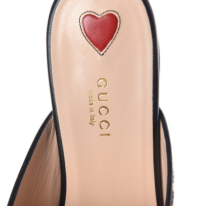 Gucci Calf Hair Leopard Print Womens Princetown Slippers 38.5 Naturale Black 6 of 8