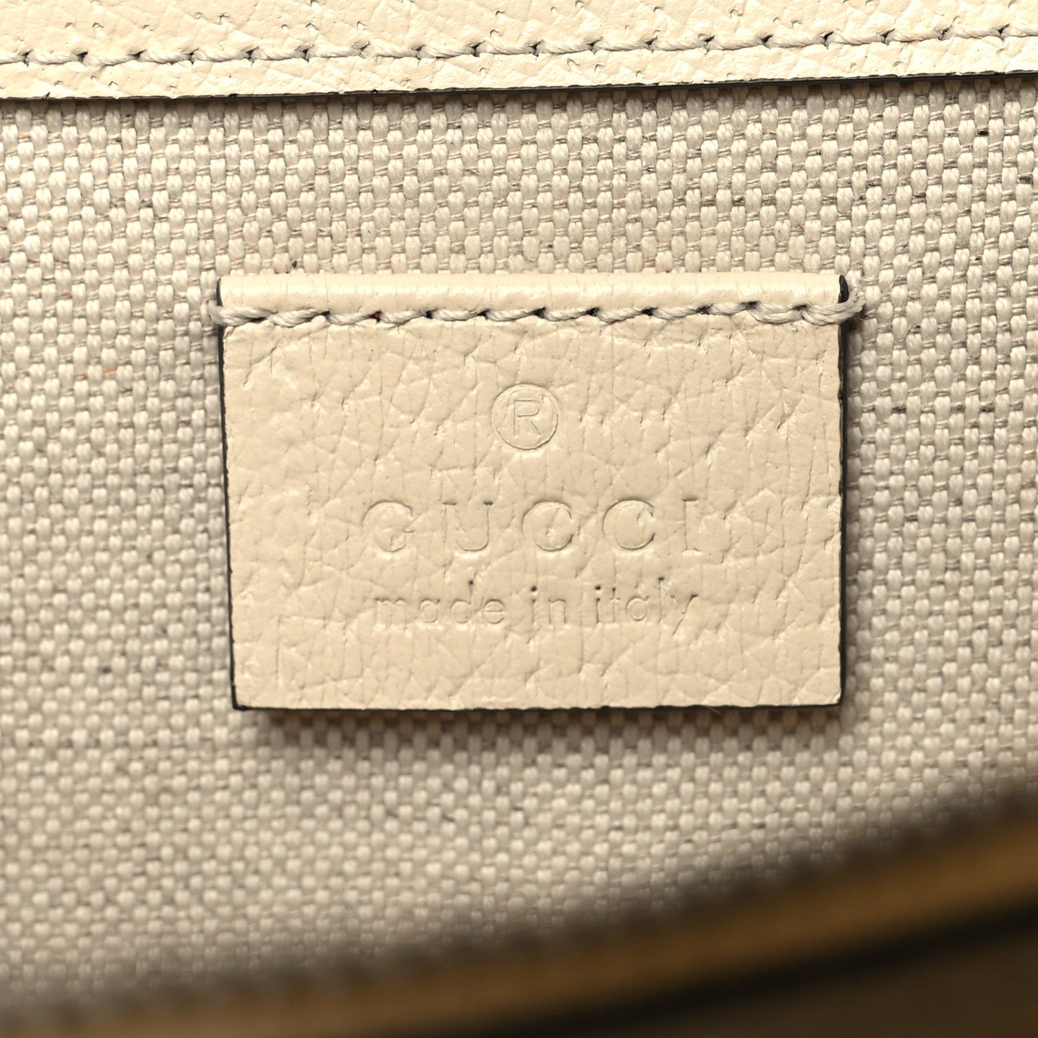 Gucci Textured Calfskin Crystal Small Dionysus Shoulder Bag Mystic White 7 of 11