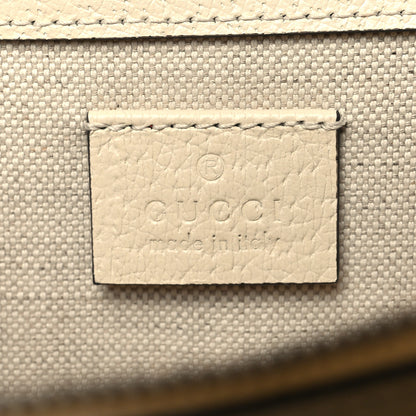 Gucci Textured Calfskin Crystal Small Dionysus Shoulder Bag Mystic White 7 of 11