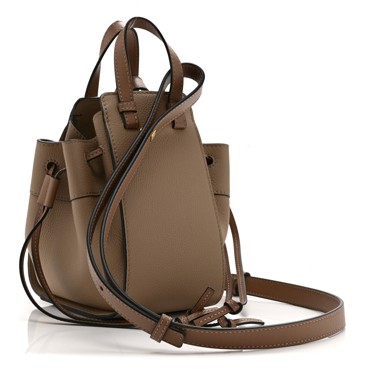 Loewe Calfskin Mini Hammock Shoulder Bag Sand Mink 3 of 10