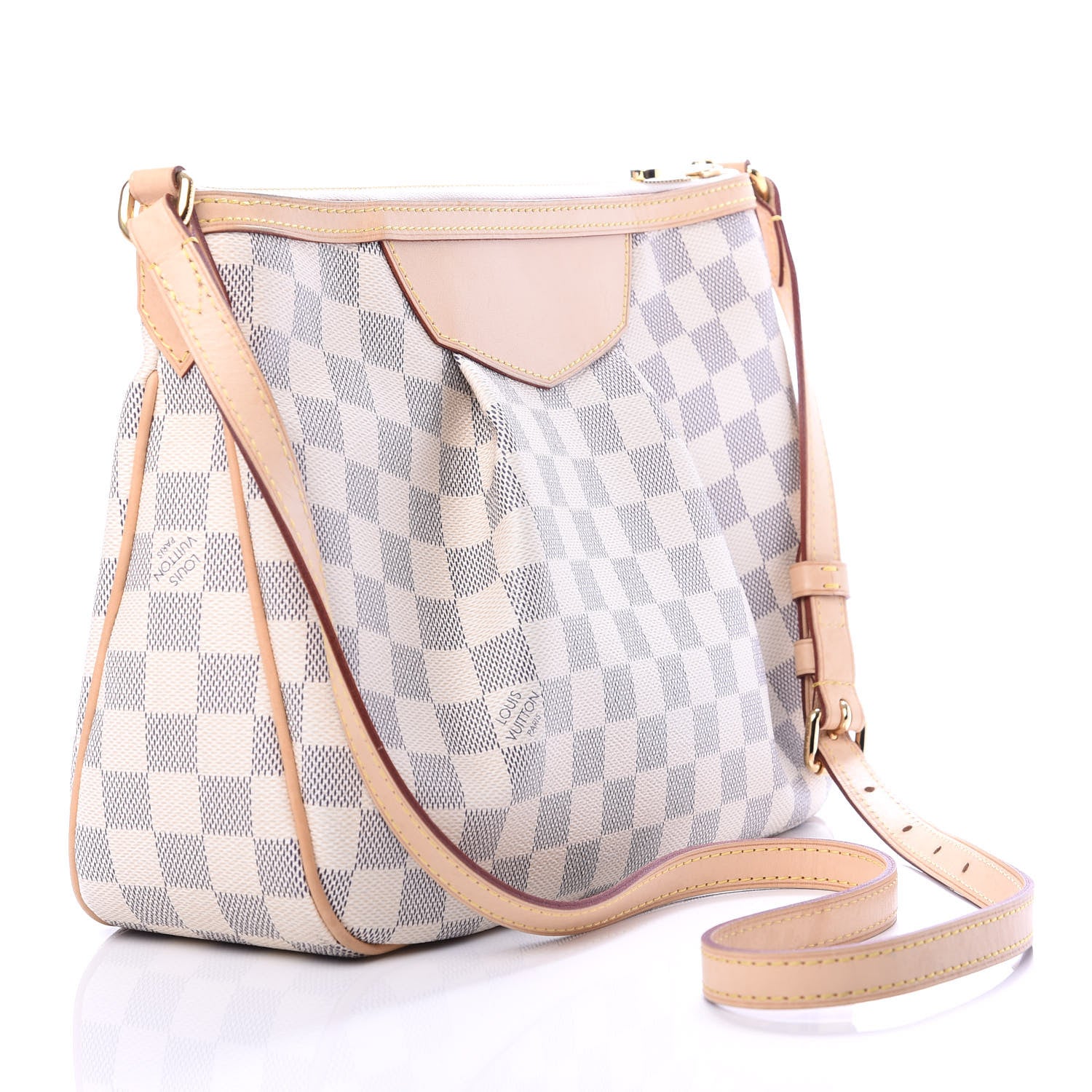 Louis Vuitton Damier Azur Siracusa PM 3 of 10