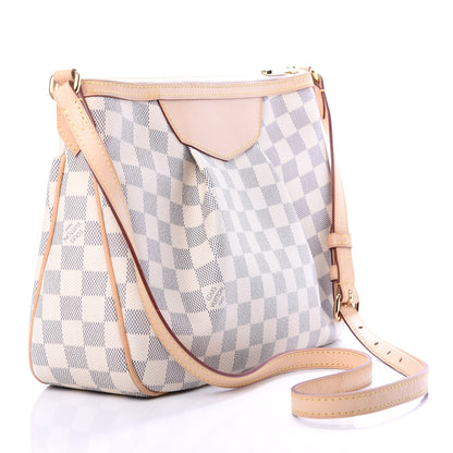 Louis Vuitton Damier Azur Siracusa PM 3 of 10