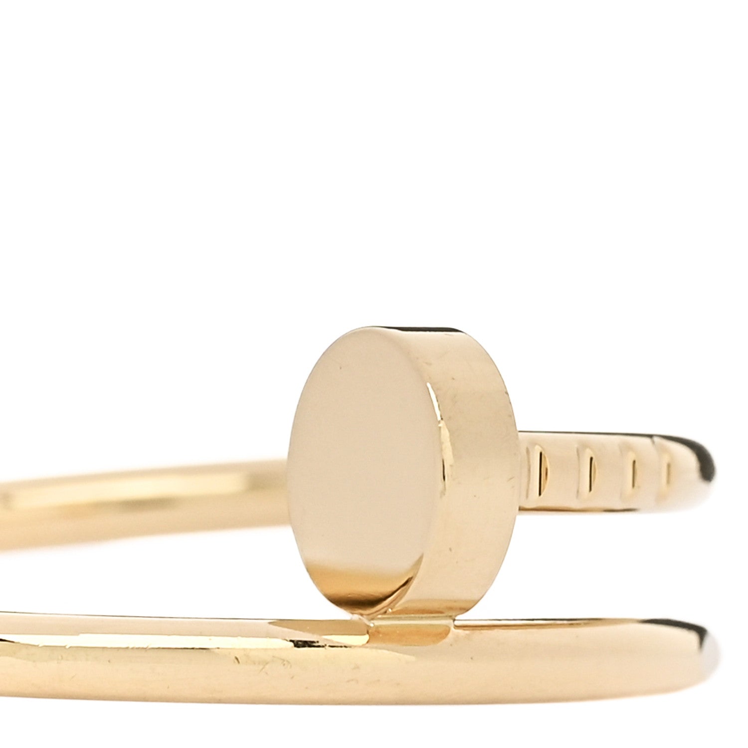Cartier 18K Yellow Gold Small Juste Un Clou Ring 61 9.5 4 of 6