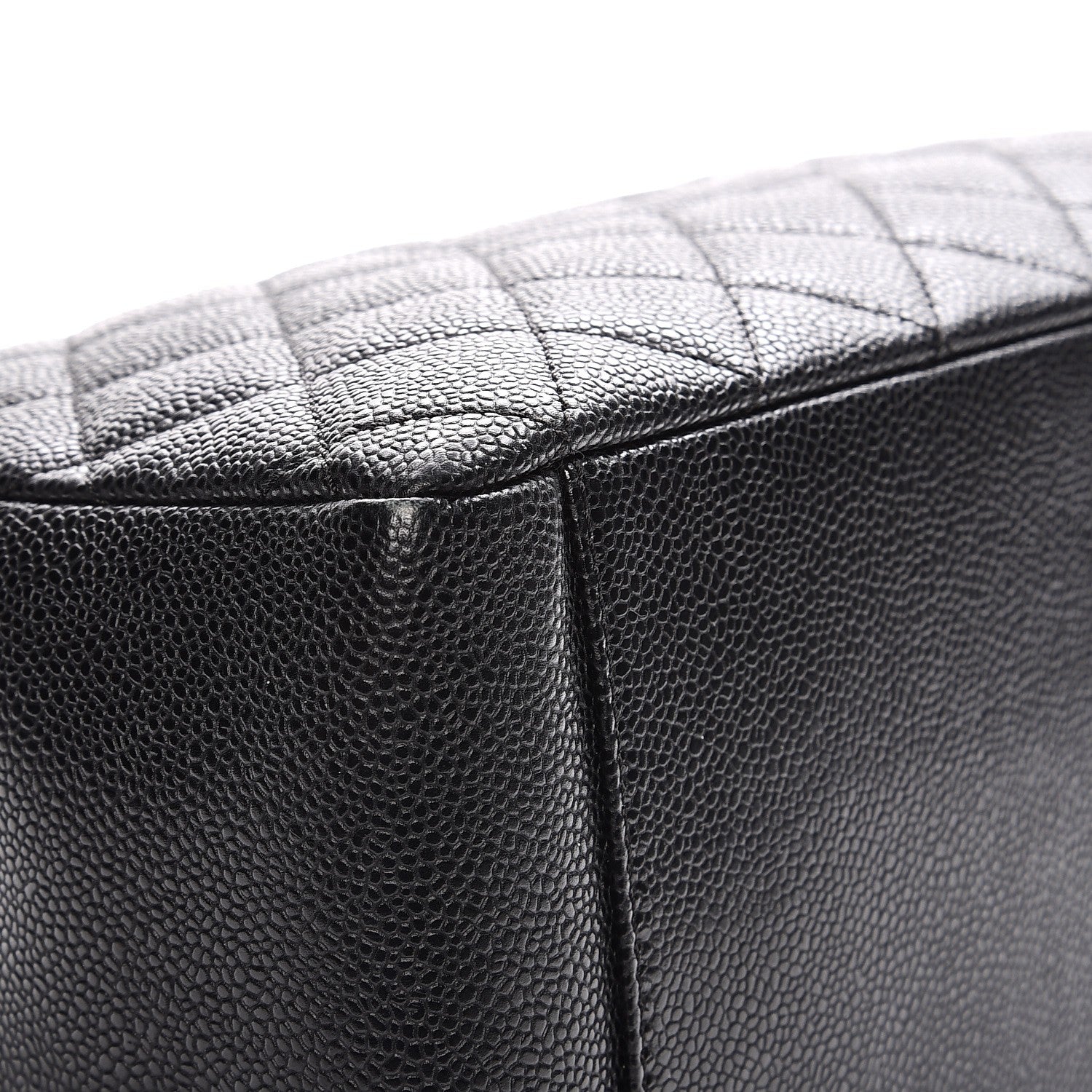 Chanel Caviar Quilted Grand Shopping Tote GST Black 8 of 11
