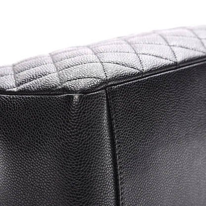 Chanel Caviar Quilted Grand Shopping Tote GST Black 8 of 11
