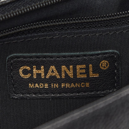 Chanel Caviar Quilted New Medium Boy Flap Black 6 of 9