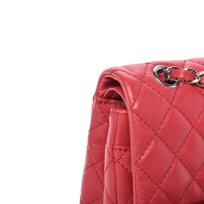 Chanel Caviar Quilted Medium Double Flap Red 11 of 11