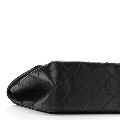 Chanel Aged Calfskin Quilted 2.55 Reissue 226 Flap Black 9 of 10