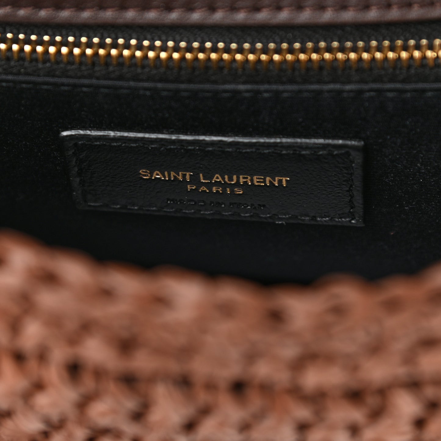 Raffia Calfskin Monogram Medium Niki Chain Satchel New Nut