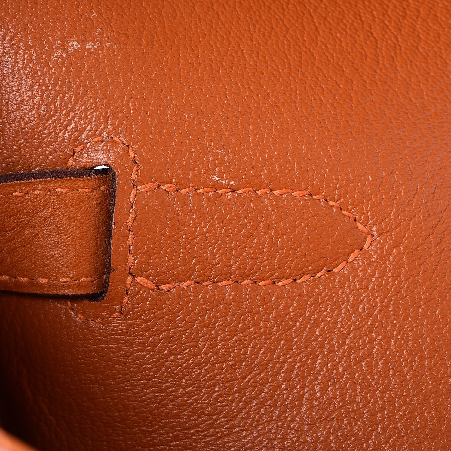 Hermes Taurillon Clemence Birkin 40 Orange 19 of 39