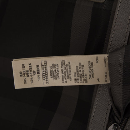 Burberry Grainy Calfskin Carry-On Suitcase Grey 9 of 12