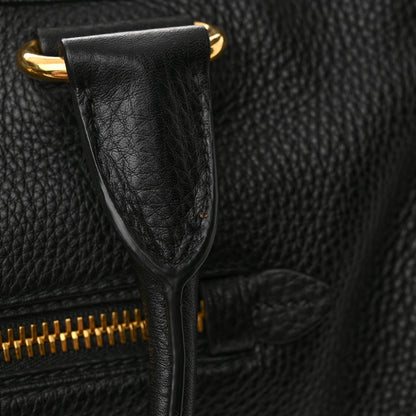 Prada Vitello Daino Shopping Satchel Black 11 of 11