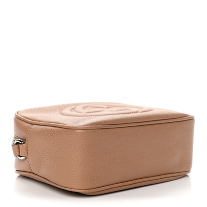 Gucci Pebbled Calfskin Small Soho Disco Bag Camelia 3 of 8