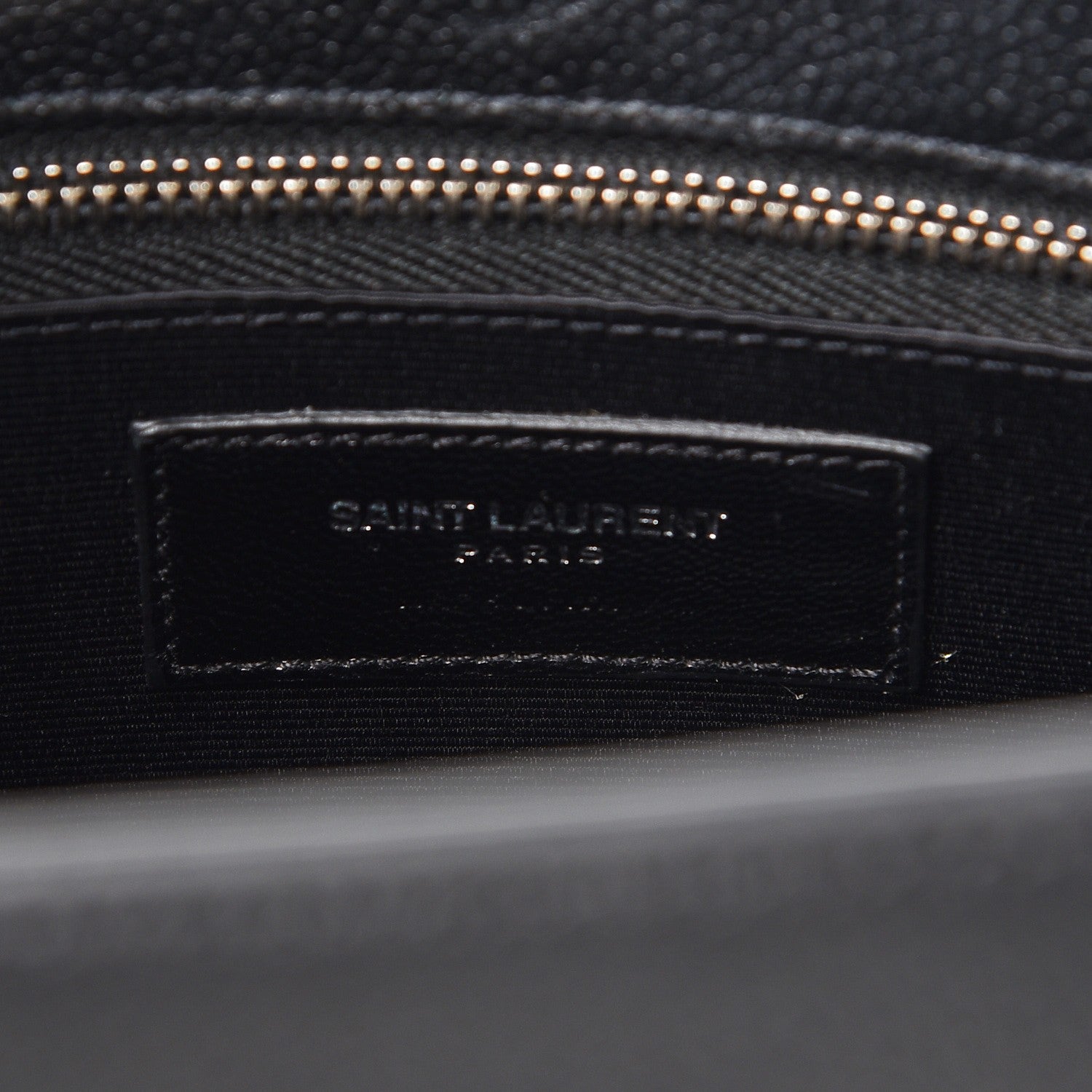 Saint Laurent Grained Calfskin Small Sac De Jour Black 6 of 11