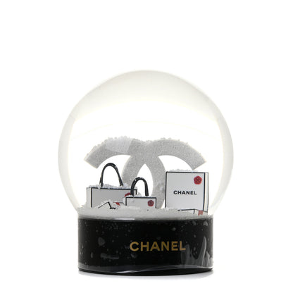 Chanel Glass CC Shopping Bag Snow Globe 1 of 4