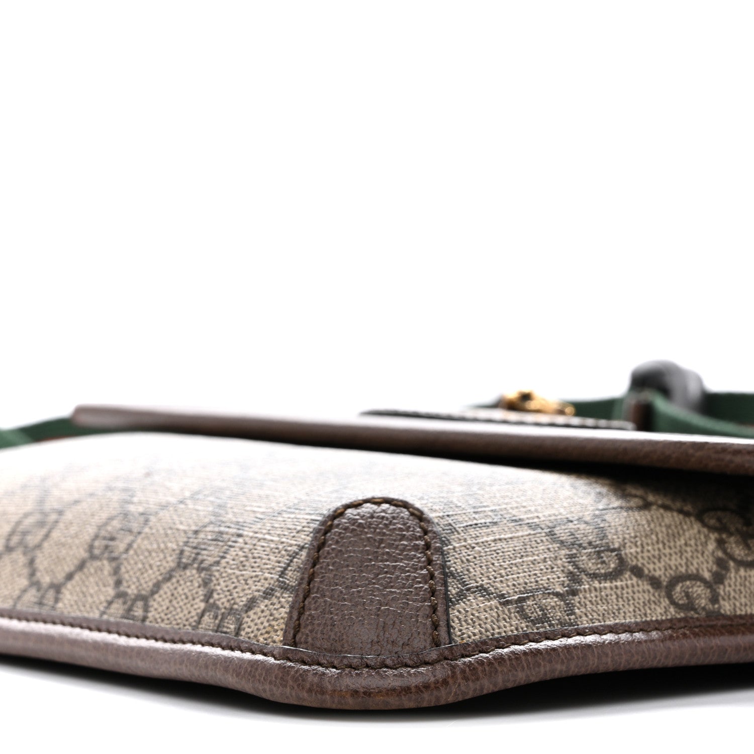 Gucci GG Supreme Monogram Neo Vintage Web Belt Bag Brown 10 of 10