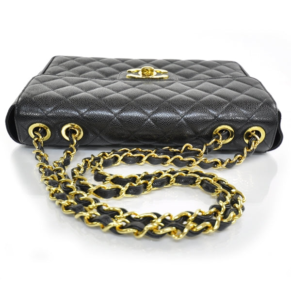Chanel Caviar Jumbo Flap Black 5 of 12