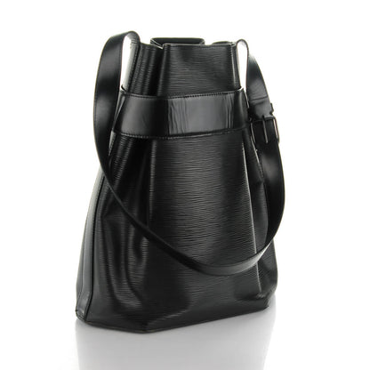 Louis Vuitton Epi Sac D'Epaule GM Black 3 of 11