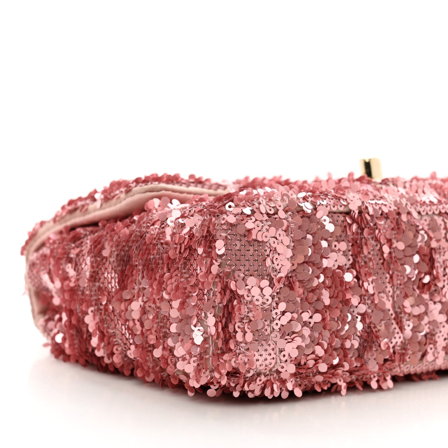 Sequin Mini Rectangular Flap Pink