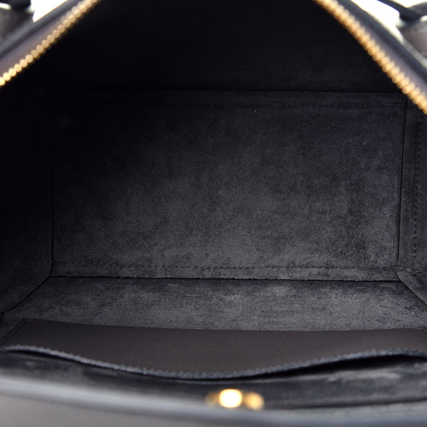 Baby Grained Calfskin Micro Belt Bag Grey