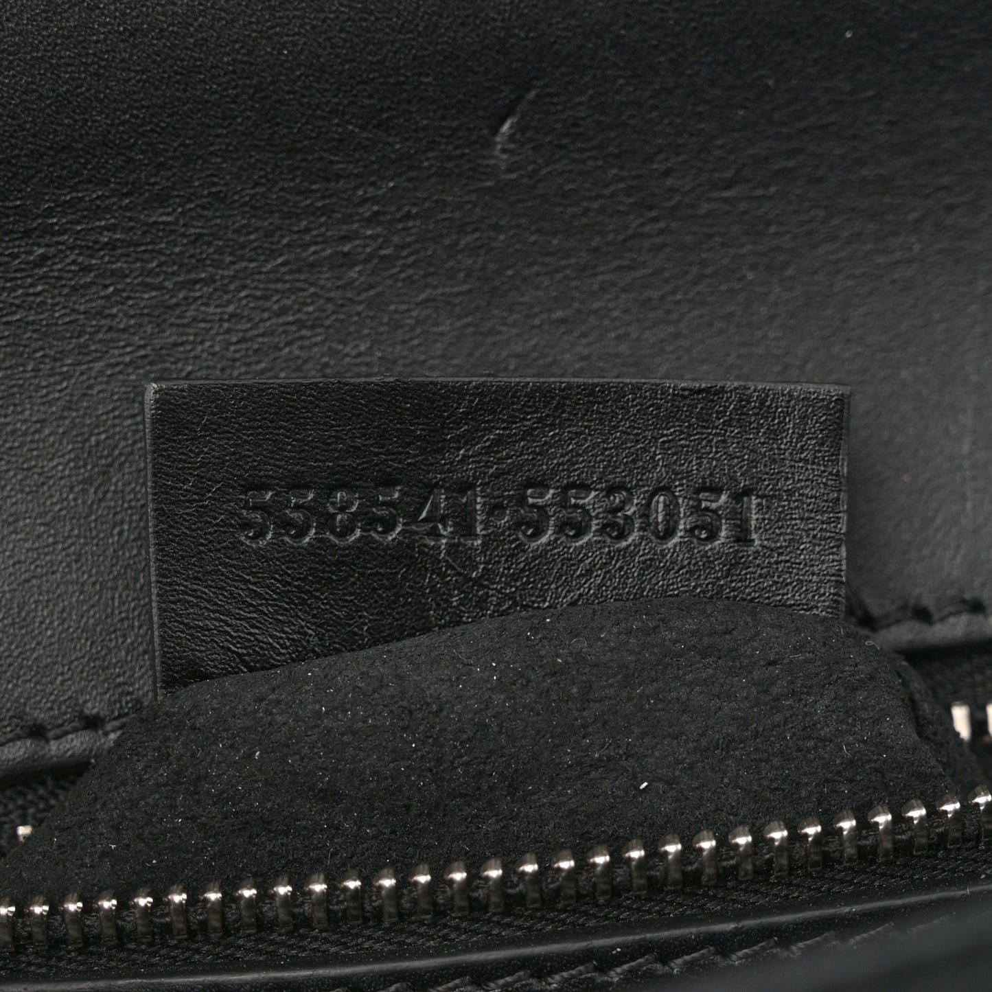 Calfskin Knuckle Crossbody Black