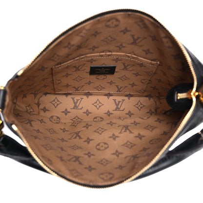 Louis Vuitton Grained Calfskin Cruiser PM Black 5 of 9