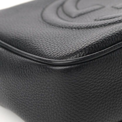 Gucci Pebbled Calfskin Small Soho Disco Bag Black 9 of 16