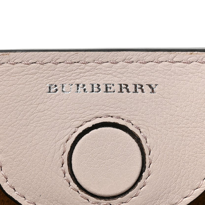 Burberry Smooth Calfskin Small Grommet Embossed Crest Bag Chalk Pink 8 of 15