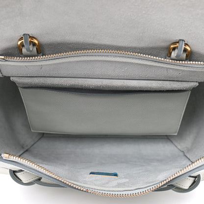 Celine Grained Calfskin Micro Belt Bag Baby Blue 4 of 4
