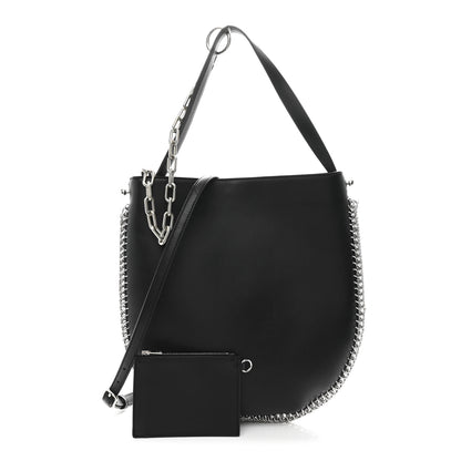 Alexander Wang Calfskin Chain Around Roxy Hobo Black 3 of 12