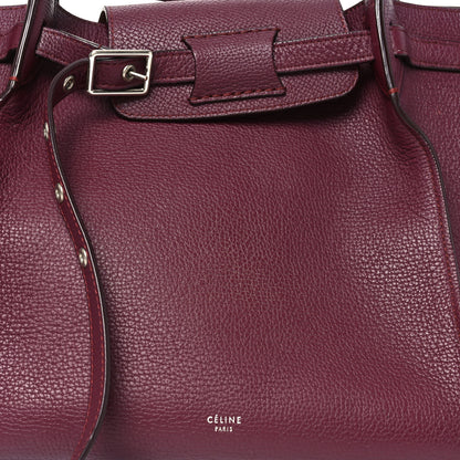 Celine Supple Grained Calfskin Small Big Bag Wine 7 of 9