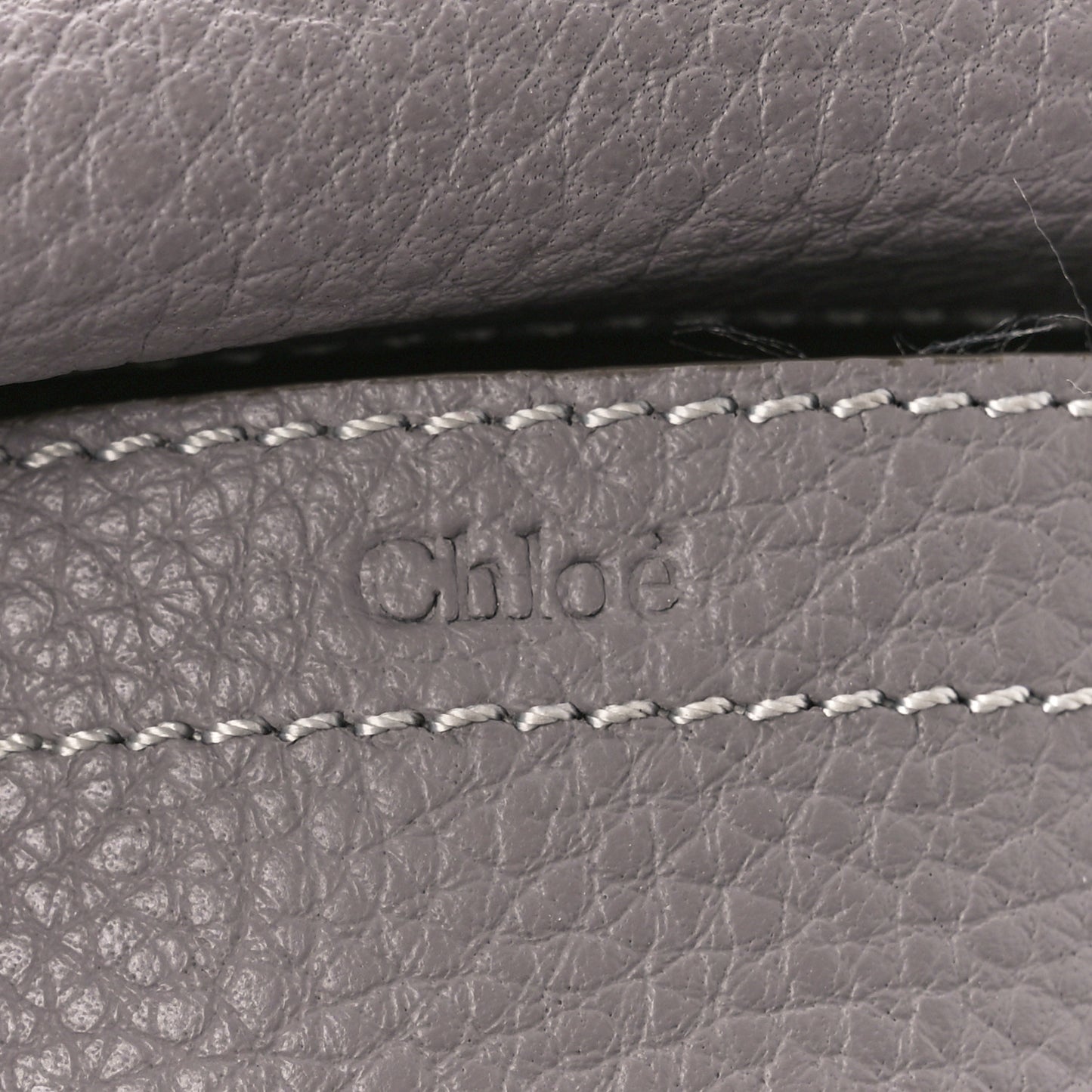 Calfskin Mini Marcie Round Crossbody Bag Cashmere Grey