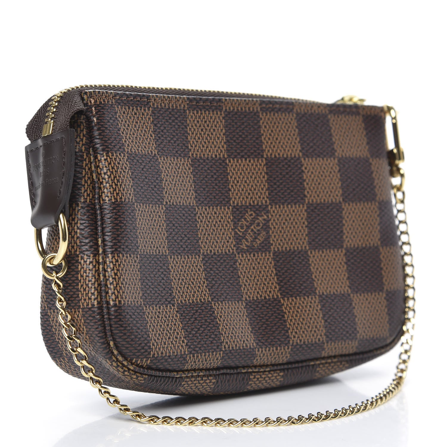 Louis Vuitton Damier Ebene Mini Pochette Accessories 3 of 10