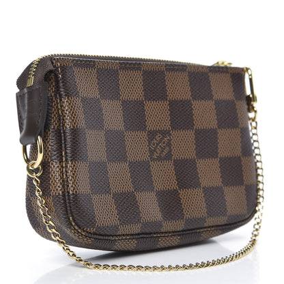 Louis Vuitton Damier Ebene Mini Pochette Accessories 3 of 10