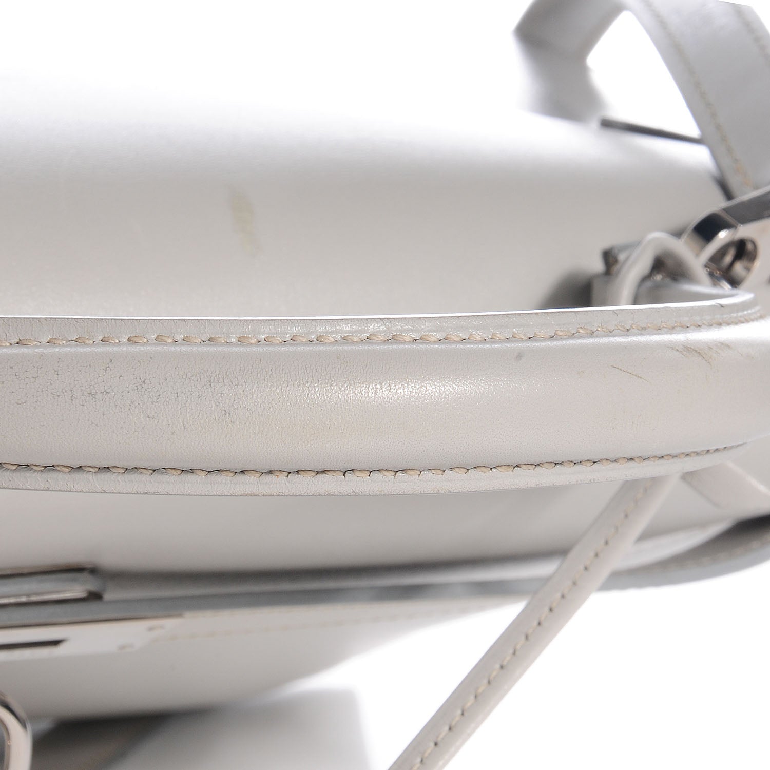 Hermes Box Kelly Sellier 35 Gris Pale 20 of 26
