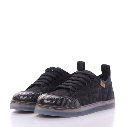 Fendi Corda FF Promenade Low Top Sneakers 35 Black 2 of 9
