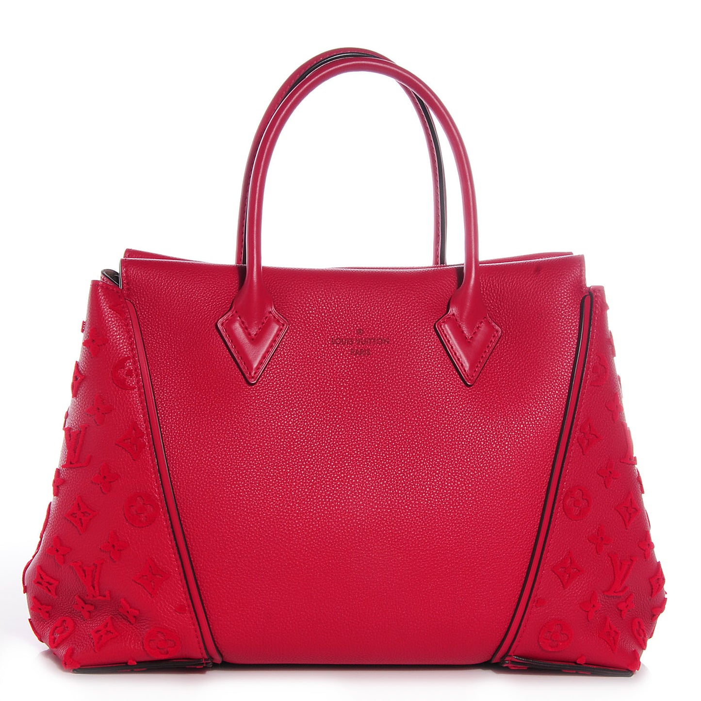 Veau Cachemire Tote W PM Framboise
